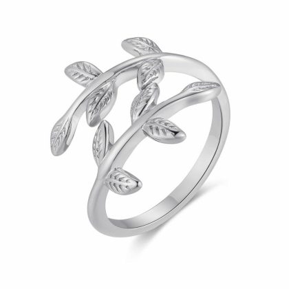 Bagues | Bague en Argent, 2 Branches Pas de couleur – Femmes Bagues Bagues