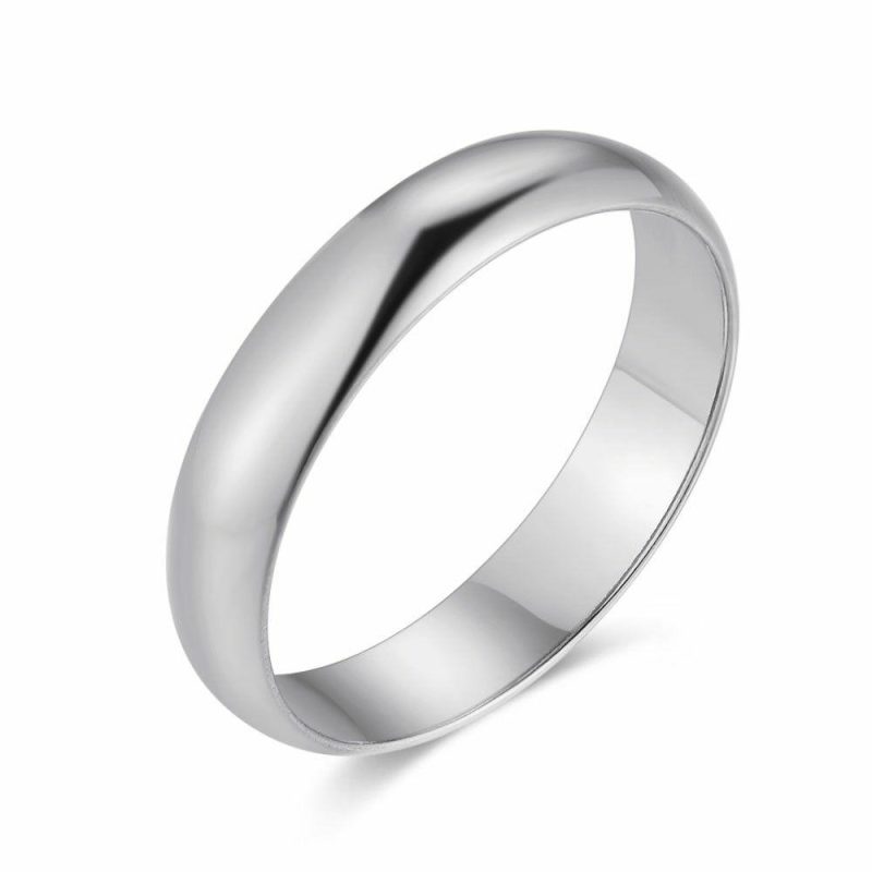 Bagues | Bague en Argent, 5 mm Pas de couleur – Femmes Bagues Bagues