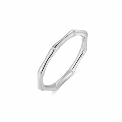 Bagues | Bague en Argent, Bambou Pas de couleur – Femmes Bagues Bagues