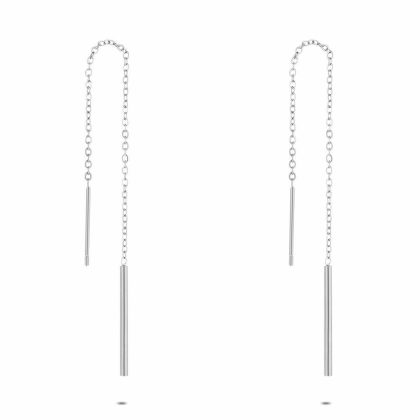 Boucles D’oreilles | Boucles D’Oreilles en Acier Poli, Tige – Femmes Bijoux Boucles D'oreilles