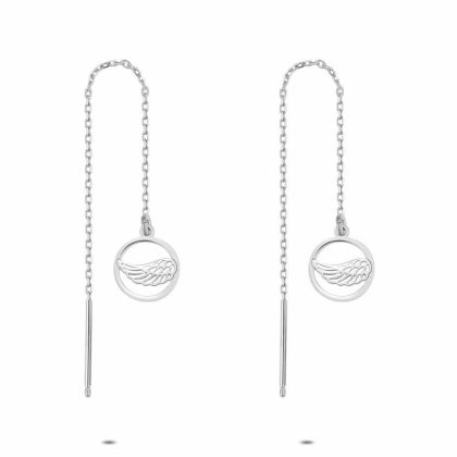 Boucles D’oreilles | Boucles D’Oreilles en Argent, Aile – Femmes Bijoux Boucles D'oreilles