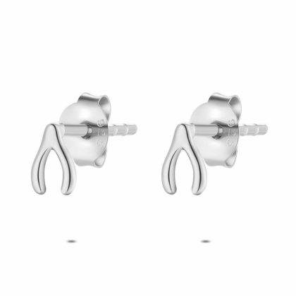 Boucles D’oreilles | Boucles D’Oreilles en Argent, Os de La Chance Pas de couleur – Enfants/Femmes Bijoux Boucles D'oreilles