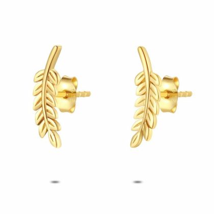 Boucles D’oreilles | Boucles D’Oreilles en Argent Plaqué Or 18Ct, Branche Pas de couleur – Femmes Bijoux Boucles D'oreilles