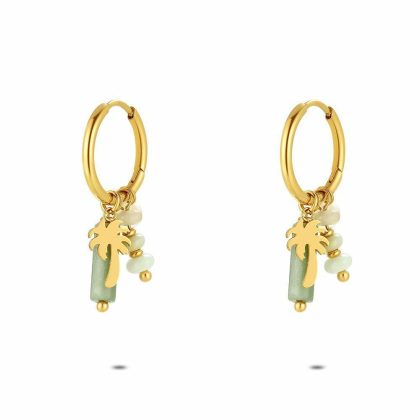 Boucles D’oreilles | Boucles D’Oreilles Haute Fantaisie, Palmier Vert – Femmes Bijoux Boucles D'oreilles