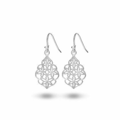 Boucles D’oreilles | Boucles D’Oreilles en Argent, Fleurs Pas de couleur – Femmes Bijoux Boucles D'oreilles