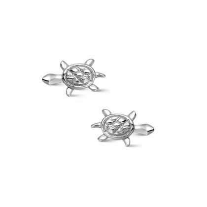 Boucles D’oreilles | Boucles D’Oreilles en Argent, Tortue Pas de couleur – Enfants Bijoux Boucles D'oreilles