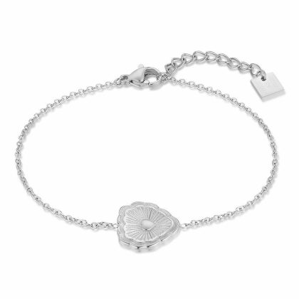 Bracelets | Bracelet en Acier Poli, Coeur – Femmes Bijoux Bracelets