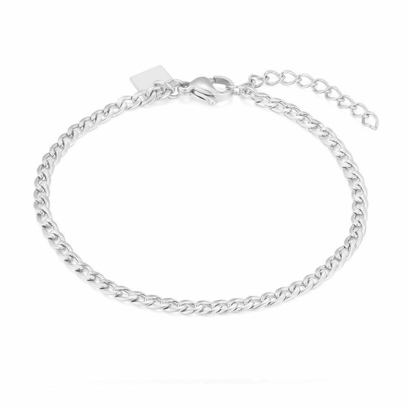 Bracelets | Bracelet en Acier Poli, Gourmette Pas de couleur – Femmes Bijoux Bracelets