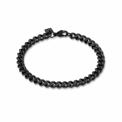 Bracelets | Bracelet en Acier Poli Noir – Hommes Bijoux Bracelets