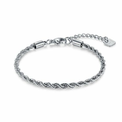 Bracelets | Bracelet en Acier Poli, Tourné, 3 mm Zilverkleur – Femmes Bijoux Bracelets