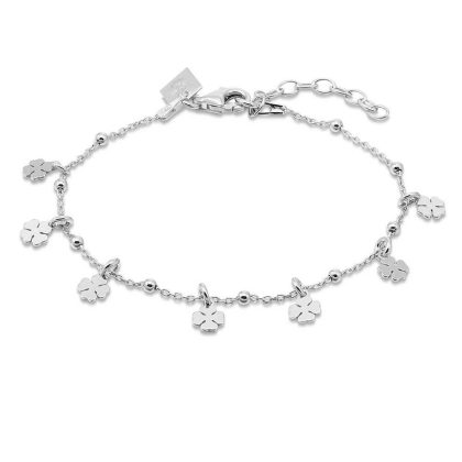 Bracelets | Bracelet en Argent, 7 Trèfles Pas de couleur – Femmes Bijoux Bracelets