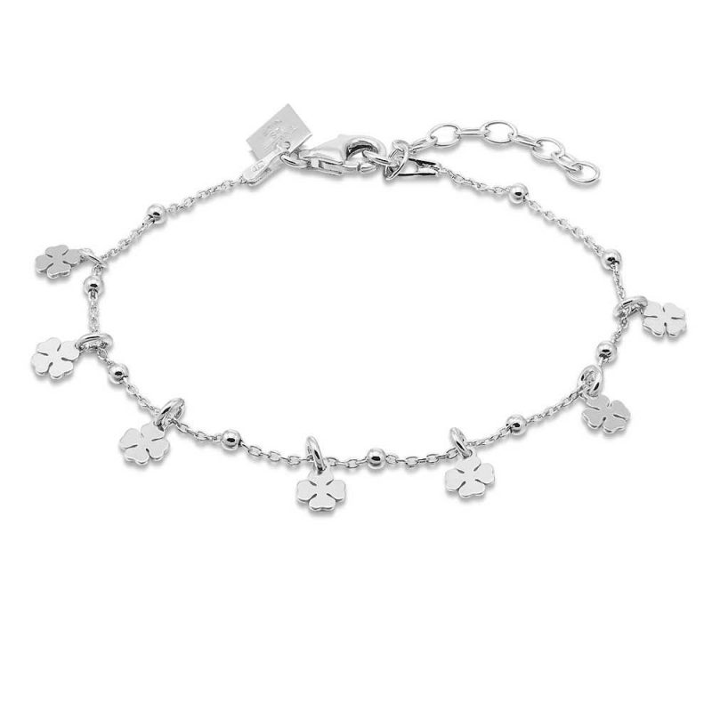 Bracelets | Bracelet en Argent, 7 Trèfles Pas de couleur – Femmes Bijoux Bracelets