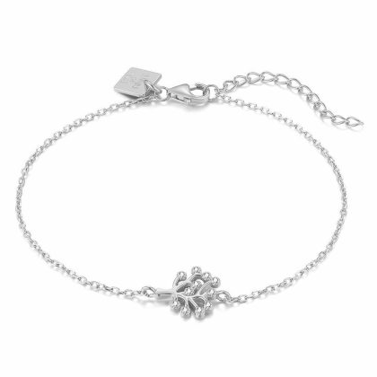 Bracelets | Bracelet en Argent, Arbre Blanc – Femmes Bijoux Blanc