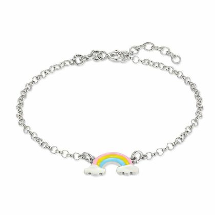 Bracelets | Bracelet en Argent, Bracelet Arc-En-Ciel Multi – Enfants Bijoux Bracelets