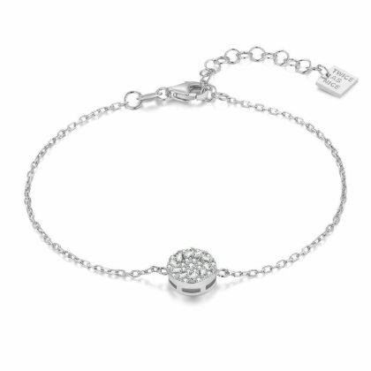 Bracelets | Bracelet en Argent, Fleur, Zirconia Blanc – Femmes Bijoux Blanc