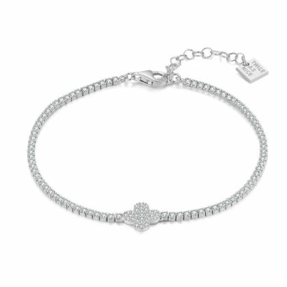 Bracelets | Bracelet en Argent, Fleur Zirconia Blanc – Femmes Bijoux Blanc