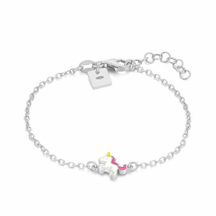 Bracelets | Bracelet en Argent, Licorne Rose – Enfants Bijoux Bracelets