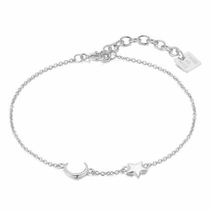 Bracelets | Bracelet en Argent, Lune et Étoile Pas de couleur – Femmes Bijoux Bracelets