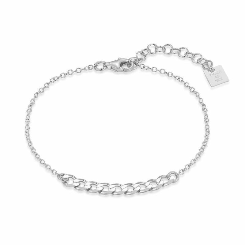 Bracelets | Bracelet en Argent, Maille Gourmette Pas de couleur – Femmes Bijoux Bracelets