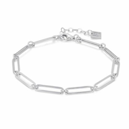 Bracelets | Bracelet en Argent, Maillons Ovales, 4 mm Zilverkleur – Femmes Bijoux Bracelets