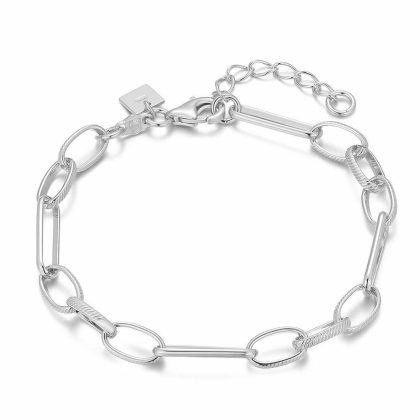 Bracelets | Bracelet en Argent, Maillons Ovales – Femmes Bijoux Bracelets