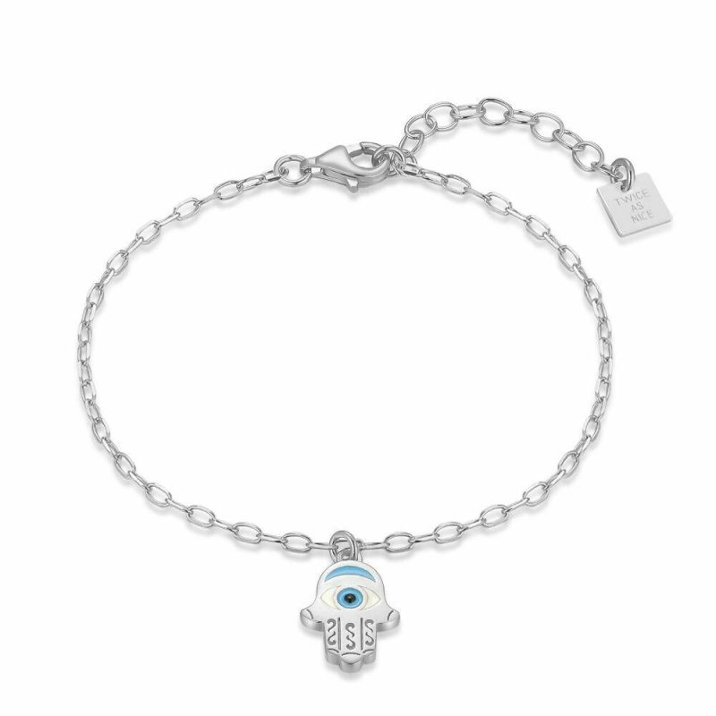 Bracelets | Bracelet en Argent, Main de Fatima Multi – Femmes Bijoux Bracelets