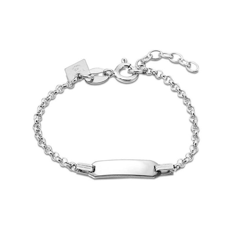 Bracelets | Bracelet en Argent, Plaquette Pas de couleur – Enfants Bijoux Bracelets