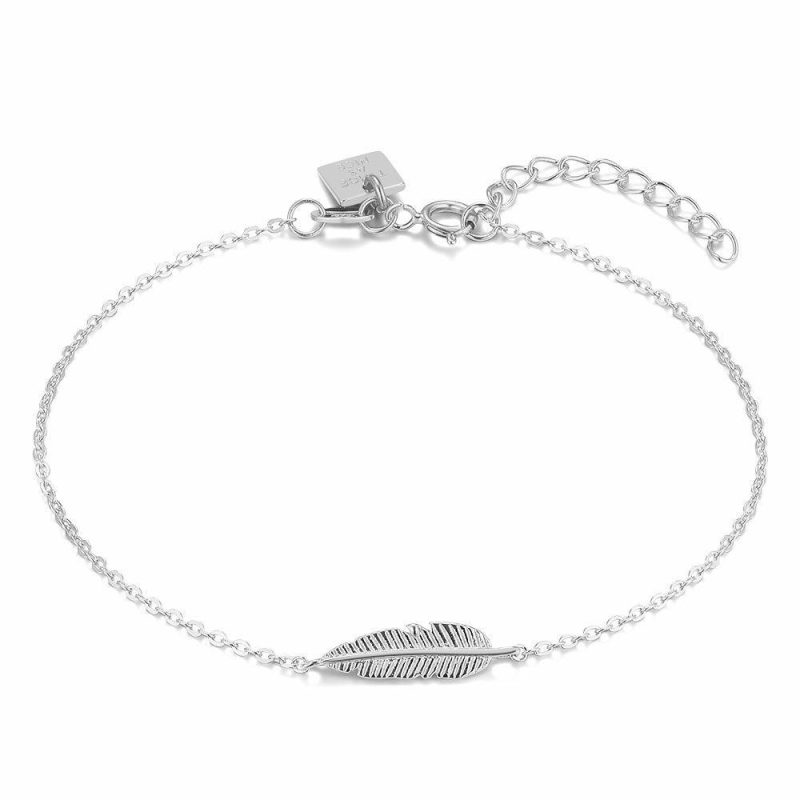 Bracelets | Bracelet en Argent, Plume – Femmes Bijoux Bracelets