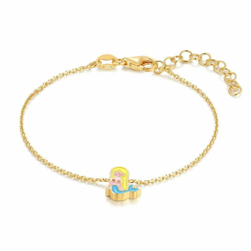 Bracelets | Bracelet en Argent, Ton Or, Bracelet Sirène Multi – Enfants Bijoux Bracelets