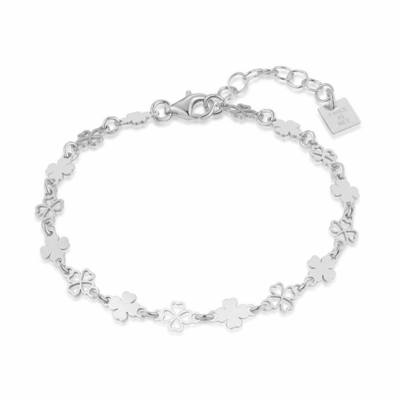 Bracelets | Bracelet en Argent, Trèfles Pas de couleur – Femmes Bijoux Bracelets