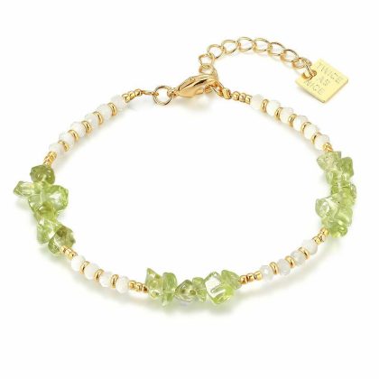 Bracelets | Bracelet Haute Fantaisie, Pierres Semi-Précieuses Vertes Vert – Femmes Bijoux Bracelets