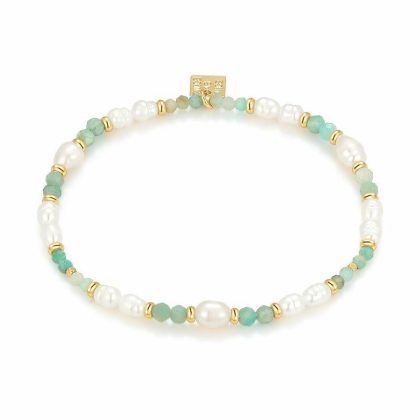 Bracelets | Bracelet Haute Fantaisie, Turquoise Claire et Perles Turquoise – Femmes Bijoux Bracelets