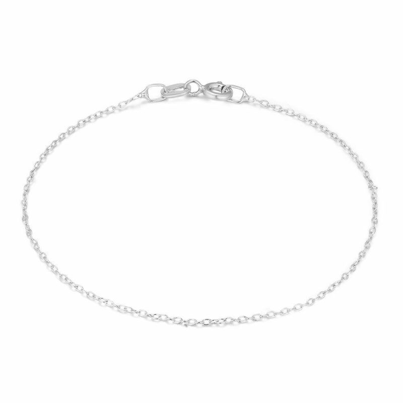 Chaînes | Bracelet en Argent, Maillons Ovales Pas de couleur – Femmes Bijoux Chaînes