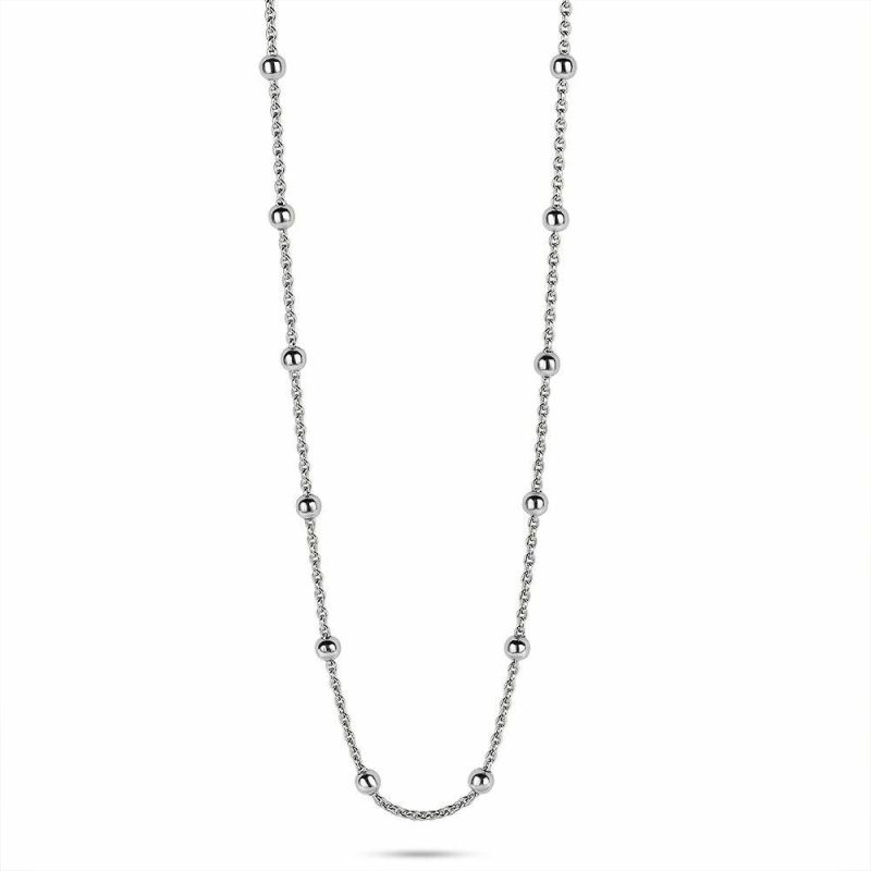 Chaînes | Collier en Argent, Chaîne À Billes, 2,5 mm – Femmes Bijoux Chaînes