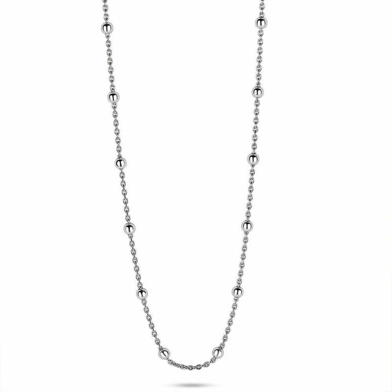 Chaînes | Collier en Argent, Chaîne À Billes, 2,5 mm – Femmes Bijoux Chaînes