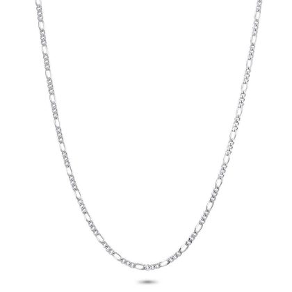 Chaînes | Collier en Argent, Chaine Figaro 4 mm – Femmes Bijoux Chaînes