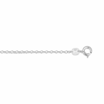 Chaînes | Collier en Argent, Maillons Ovales Pas de couleur – Femmes Bijoux Chaînes