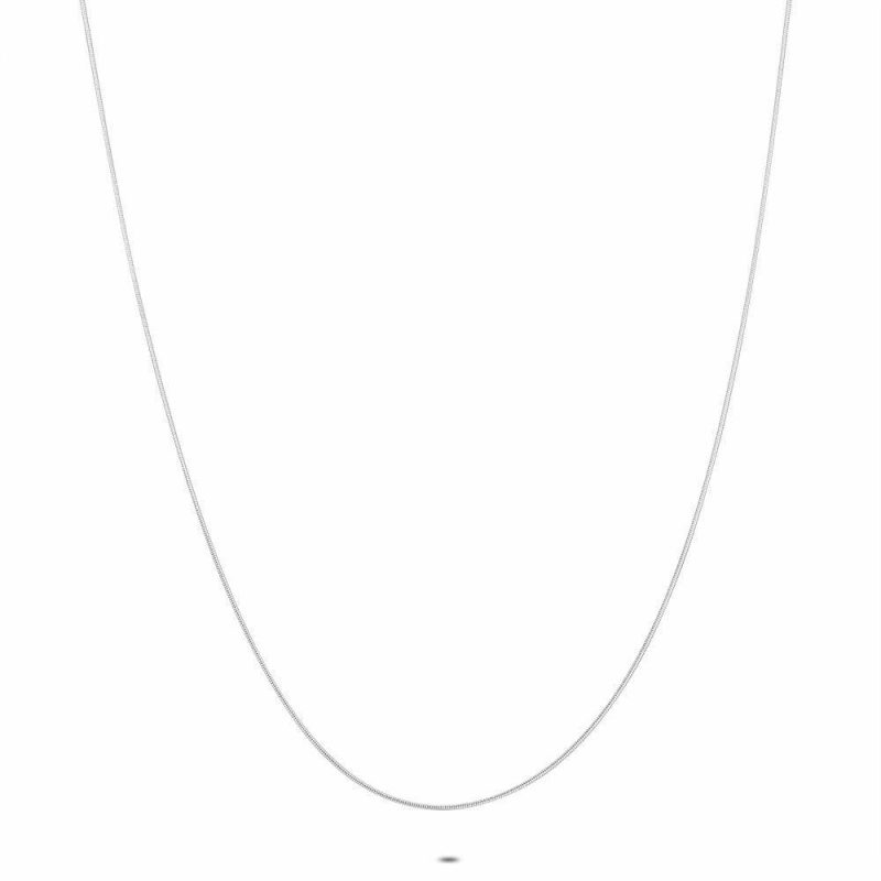 Chaînes | Collier en Argent, Queue de Rat Pas de couleur – Femmes Bijoux Chaînes