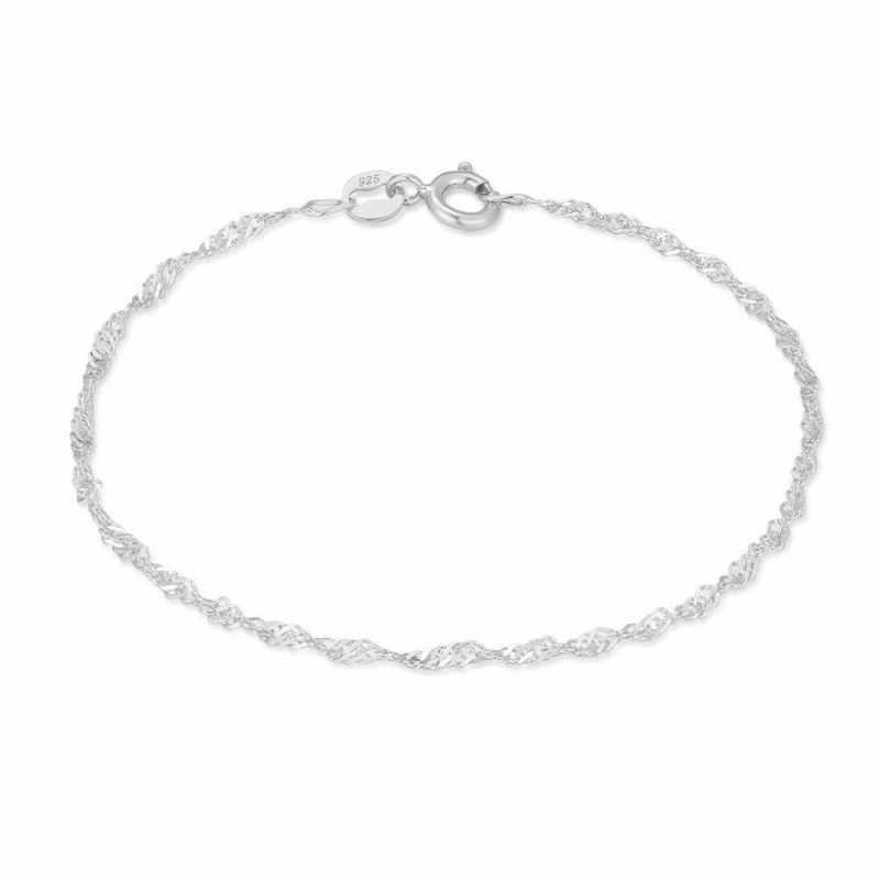 Colliers | Bracelet en Argent, Singapore Pas de couleur – Femmes Bijoux Chaînes