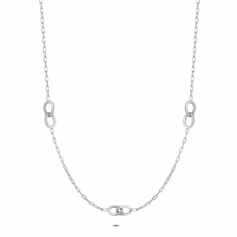 Colliers | Collier en Argent, Maillons Ovales Pas de couleur – Femmes Bijoux Colliers