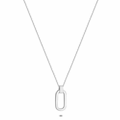 Colliers | Collier en Argent, Ovale Ouvert Pas de couleur – Femmes Bijoux Colliers