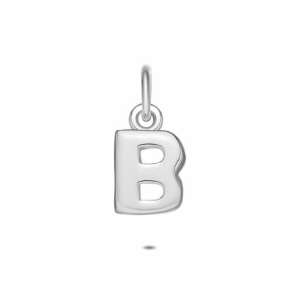 Pendentifs | Pendentif en Argent, Lettre B Pas de couleur – Femmes Bijoux Femmes