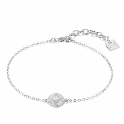 Bracelets | Bracelet en Argent, Disque Avec Étoile – Femmes Bijoux Bracelets